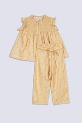 Mini Daisies Printed Girl's Co-ord Set